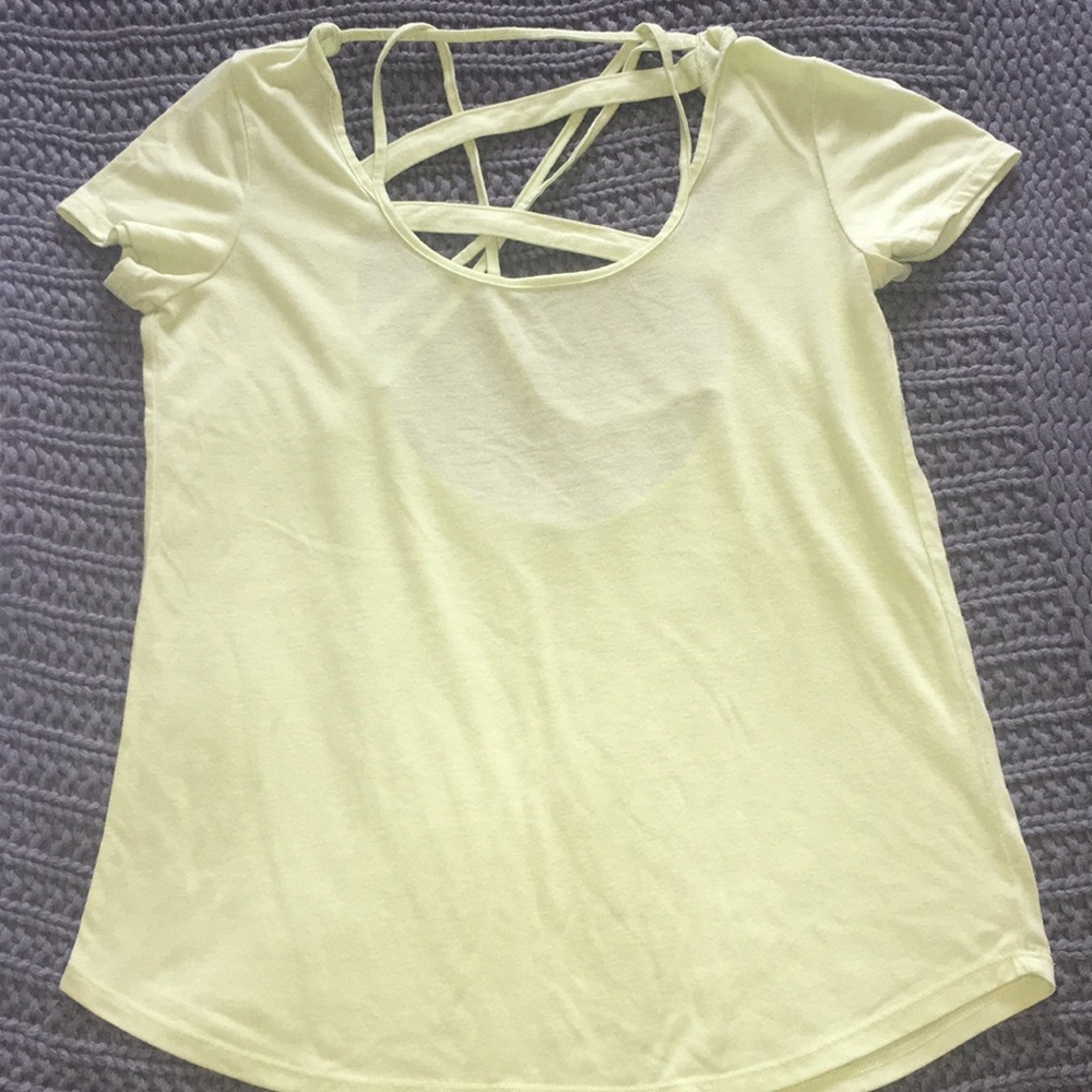 Alo Yoga strapped back top xs